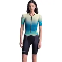 Santini Trisuit à Manches Courtes Viper Block