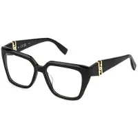 Furla Lunettes de Vue VFU866 54/17/140 Nero lucido Acetato WOMAN VFU866
