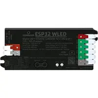 TAUOH DOMRAEM 4-Channel LED Strip Controller ESP32 WLED Digital Controller PD5/12/20V DC5-24V Input 16A A
