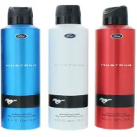 Ford Déodorant Spray Coffret 200ml Rouge + 200ml Blanc + 200ml Bleu