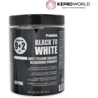 KayPro Black To White Anti Yellow/Orange Bleaching Powder poudre décolorante pour cheveux à usage professionnel 500 g
