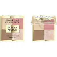 Eveline Cosmetics Wonder Match palette multifonctionnelle 4 en 1 teinte 02 10,8 g
