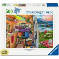 Ravensburger Puzzle Vue de la caravane XXL 500 pièces