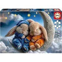 Educa Puzzle Bunny Dreams, 100 pièces, multicolore, pour enfants, multicolore, taille unique