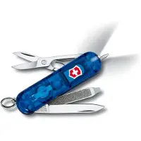 Victorinox Signature Lite bleu transparent 0.6226.T2 couteau suisse