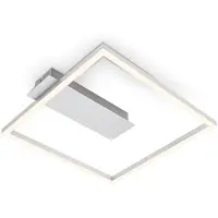 Briloner Plafonnier LED, aluminium, LED/14 W