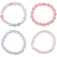 Johntoy Bracelet de perles chatoyantes pour enfants, (9 cm, Matières plastiques)