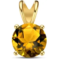 Marie-Celeste Celeste Anhänger Citrien - 6,3 - Gold, (Or jaune)