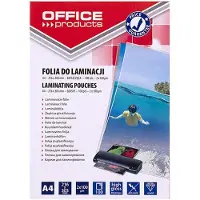 Office Products Office Produktai OFFICE PRODUKTAI FILM LAMINE, A4, 2X100MIC, BRILLANT, 100pcs, TRANSPARENT 2032542 (A4, 100 pcs, 100 µm)