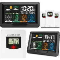 Berdsen Station météo numérique avec écran Thermomètre Capteur extérieur BD-904 noir
