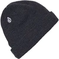 Volcom Bonnet 'Full Stone' anthracite / blanc
