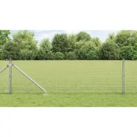 vidaXL : Clôture en fil barbelé soudé, 25 x 0,6 m, en acier galvanisé