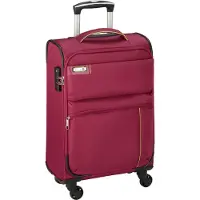 D&N Valisette 'Travel Line 6704' rose / noir / argent