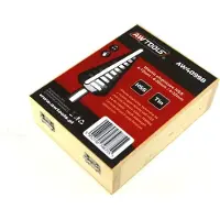 AWTOOLS Hss-Tin Step Drills Set of 3 Pieces / 4-12Mm / 4-20Mm / 4-32Mm