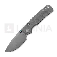 Vosteed Couteau pliant Porcupine TiSlim - Acid Wash - Titanium, gris
