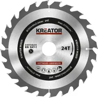 Kreator Lame De Scie Circulaire Pour Bois 200x30x2.2 Mm 24t