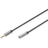 Digitus DB-510210-018-S Câble d'extension audio , jack 3,5 mm, 1,8 m