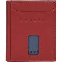 Bugatti Porte-monnaies 'Secure Slim' bleu / rouge foncé
