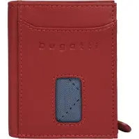 Bugatti Porte-monnaies 'Secure Slim' bleu / rouge