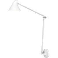 Louis Poulsen NJP Long Applique White | Without cord and with wall box | 3000 K