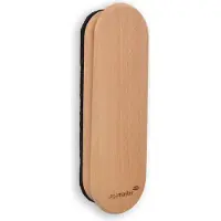 Legamaster Effaceur pour tableau blanc WOODEN, magnétique, pastilles interchangeables, L 45 x P 30 x H 150 mm, bois de hêtre, marron