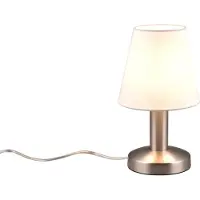 TRIO Lampe à poser MATS II argent 599700101