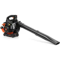FUXTEC Souffleur de feuilles à essence 1CV / 0,7kW Puissance Enlever les feuilles avec une vitesse d'air de 60m/s seulement 4,5Kg FX-LB126ECO