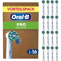 Oral-B Pro CrossAction 16er FFU Aufsteckbürsten (16x)