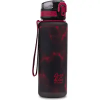 CoolPack Brisk 600ml Ashh Noir et Rouge Patio Bidon