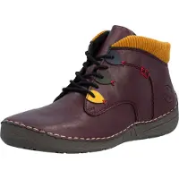 Rieker Bottines à lacets bleu marine / moutarde / mûre / rouge