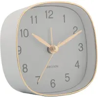 Karlsson Réveil classique Travel Square Mouse grey