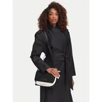 Tous pour femme. 2002358251 Sac à bandoulière M Audree Saffiano noir (OSFA), Casuel, Tissu