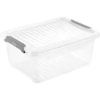 Keeeper Storage box with lid Leonie, 11.4 l, 37.5x28.5x16cm (11.40 l, 28.50 x 37.50 x 16 cm)