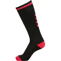Hummel Chaussettes de sport rouge sang / noir