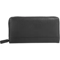 Bugatti porte-monnaie Atlanta Zip Continental Wallet Black noir