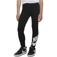 Nike Leggings 'Club' noir / blanc
