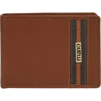 Mano Porte-monnaies 'Don Leonardo' gris / orange