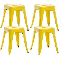 CLP lot de 4 tabourets Armin