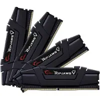 G.Skill Ripjaws V - DDR4 - 64 GB: 4 x 16 GB - DIMM 288-PIN - 3200 MHz / PC4-25600 - CL16 - 1.35 V - ungepuffert - non-ECC - Classic Black (F4-3200C16Q-64GVK)