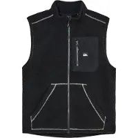 Quiksilver - Polaire sans manches - Clean Coast Fleece Gilet Black - Taille S - Noir