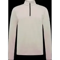 BOSS pour homme. 50564514 Sweat-shirt à demi-fermeture éclair Active beige clair (L), Casuel, Sport, Polyester