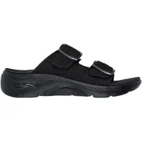 SKECHERS Go Walk Arch Fit 2.0 Sandal Open Teen - zwart - Maat 40