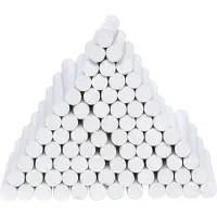 Colorations - Craie blanche sans poussière, 100pcs.