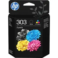 HP 303 (3YM92AE) - Noir + 3 couleurs - Cartouche d'encre - Multipack