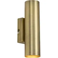 QAZQA Applique murale moderne bronze 2 lumières - Jeana
