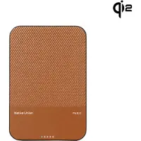 Native Union (Re)Classic Power Bank magnétique Qi2 MagSafe 5000 mAh USB-C marron-mandarine