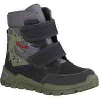 Ricosta Bottes 'Grisu' gris / gris argenté / rouge