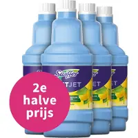 Swiffer Wetjet Lösung Nettoyante für Besen Spray, 4er Pack (4 x 1,25 l)