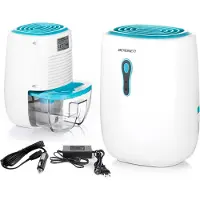 Berdsen Déshumidificateur - absorbeur d'humidité avec alimentation électrique BR-70W