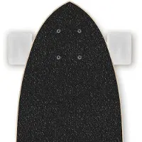 Street Surfing Cut Kicktail 36´´ Iceberg Longboard Noir